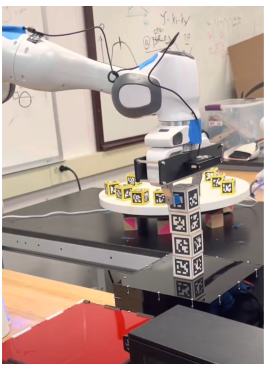 Perception and Manipulation for Robotic Block Stacking